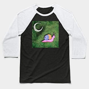 Snail & Moon Baseball T-Shirt